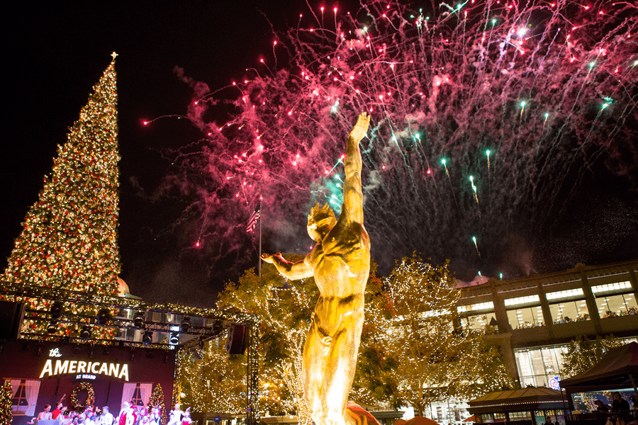 Keck Medicine of USC Presents Christmas at The Americana at Brand