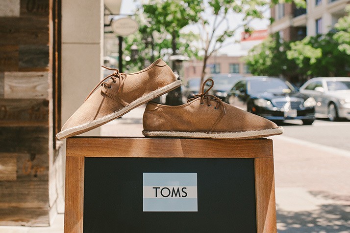 TOMS Diego in Toffee Suede