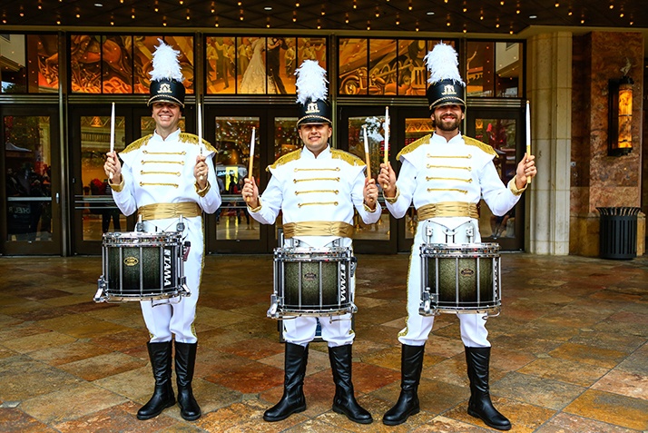 soldiers with drums