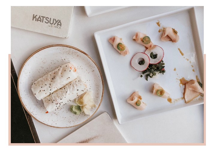 Katsuya food options