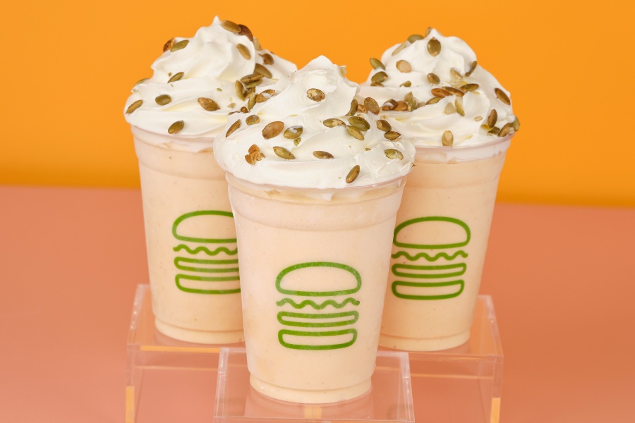 Pumpkin Shake at Shake Shack • The Americana at Brand
