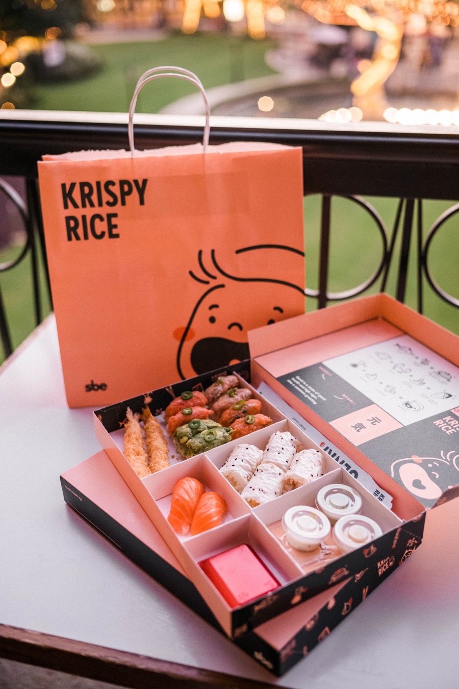 Sushi from Krispy Rice