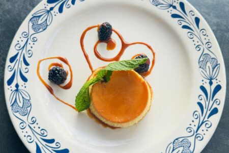 Sweet Treat: Complimentary Flan at Frida