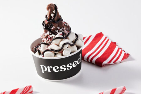 Chocolate Peppermint Sundae at Pressed