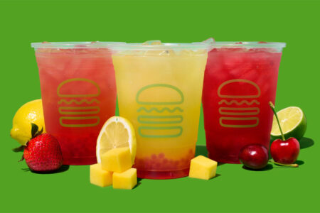 Mini Raspberry Popping Boba at Shake Shack