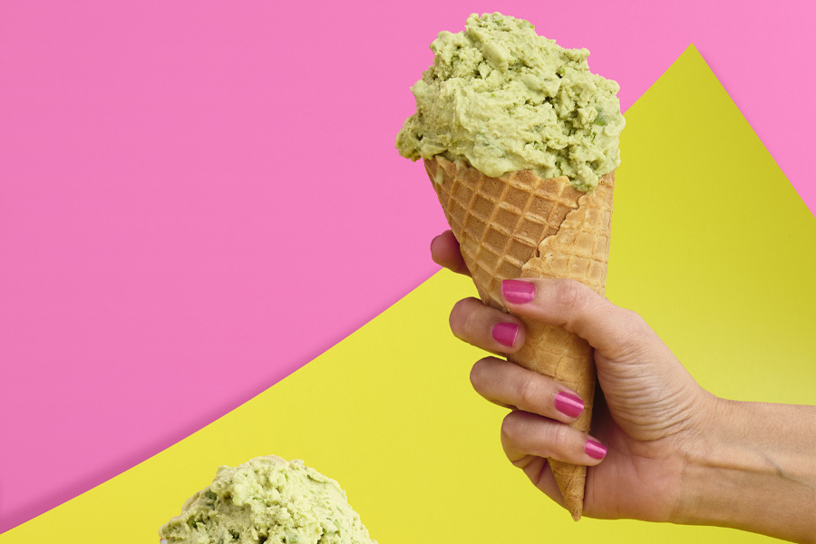 Matcha Gelato at Venchi