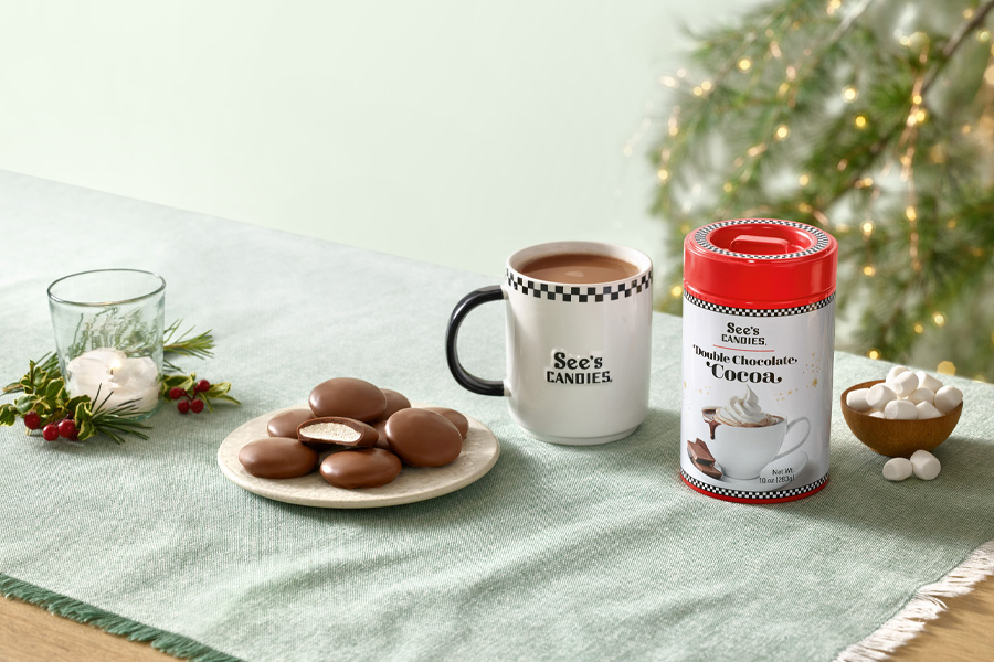 Santa’s Midnight Snack at See’s Candies