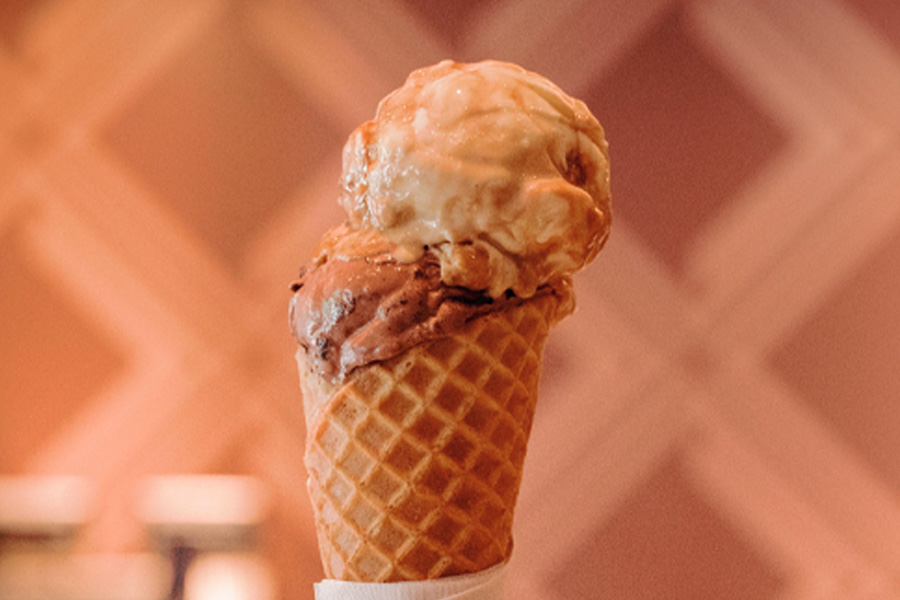 Complimentary Scoop at Salt & Straw
