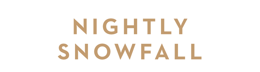"Nightly Snowfall" Text
