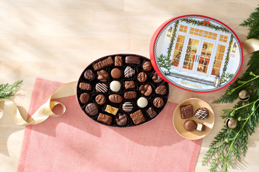 Home for the Holidays Box at See’s Candies