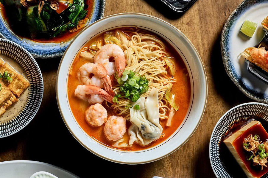 Happy Hour at Le Shrimp Noodle Bar