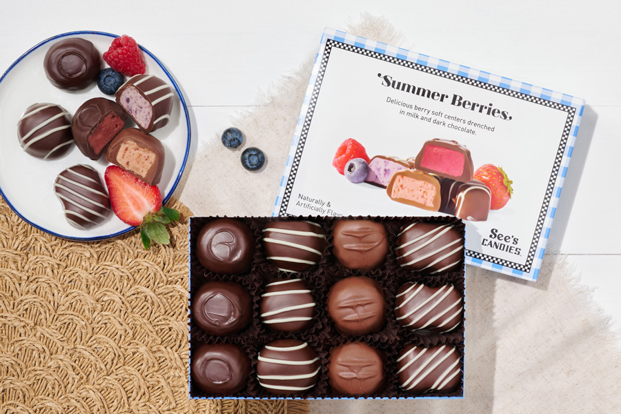 Summer Berries at See’s Candies