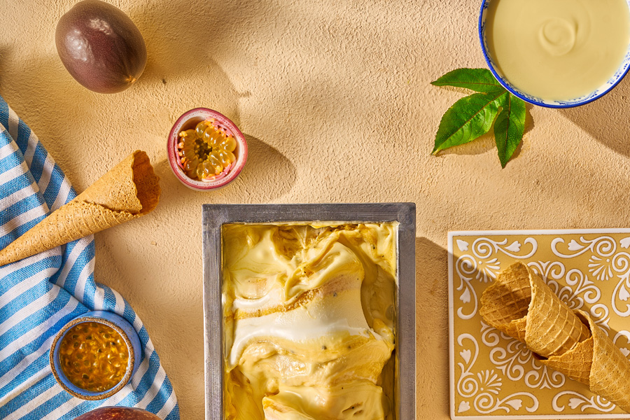 New Flavor: Passionfruit Swirl at Bacio di Latte